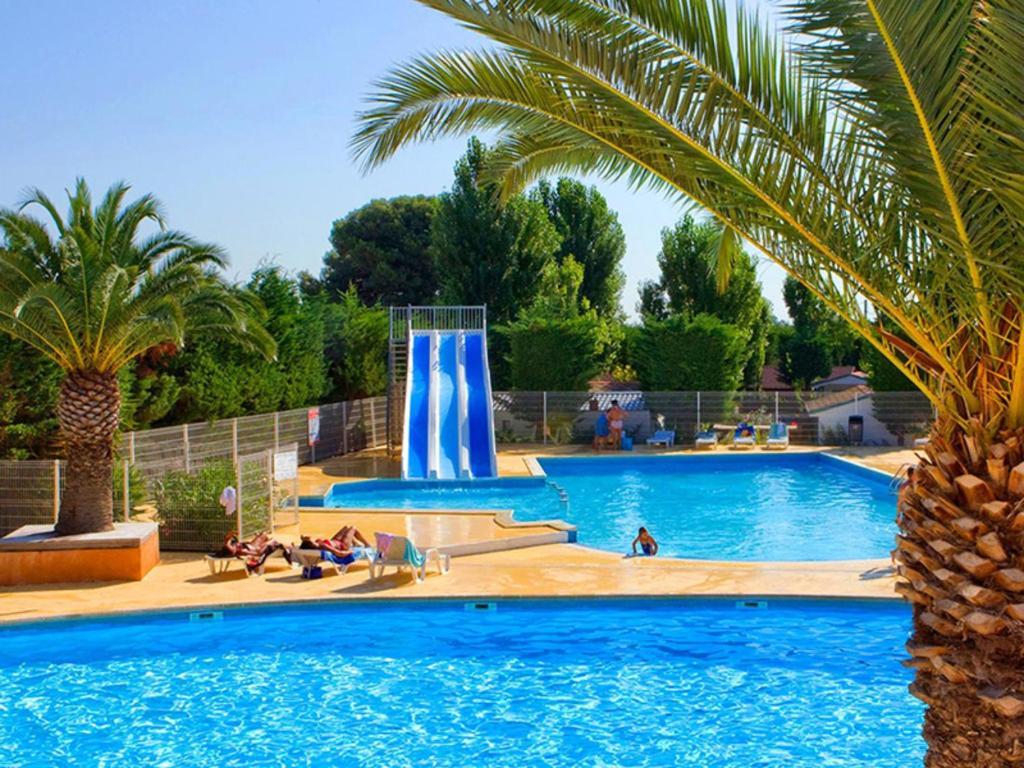 Mobile Home Tout Confort Climatise 4 A 6 Personnes Camping Les Salins De La Gardiole Ancien Camping De L'Europe A Vic La Gardiole Exterior foto